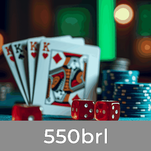 550brl: Slots com Mega Jackpots, Blackjack ao Vivo e Pôquer Estratégico
