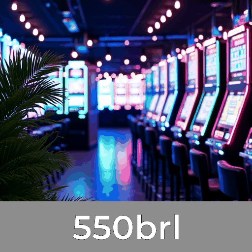 550brl: Slots com Mega Jackpots, Blackjack ao Vivo e Pôquer Estratégico